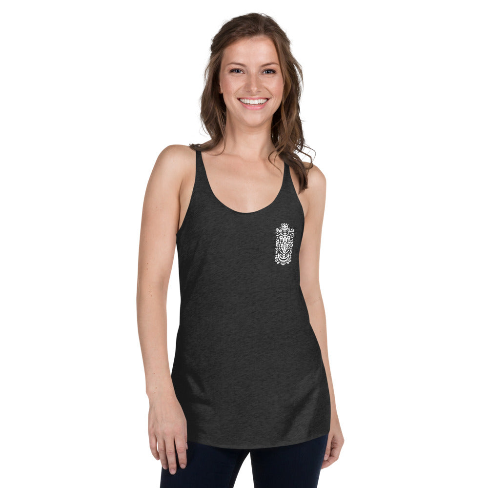 Voodoo spine Women's Racerback Tank