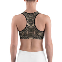 Load image into Gallery viewer, Lace-like Sports bra
